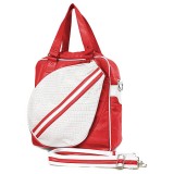 Sport bag w/ Tennis Racket Holder - Red -BG-TE001RD Sport bag w/ Tennis Racket Holder - Red -BG-TE001RD